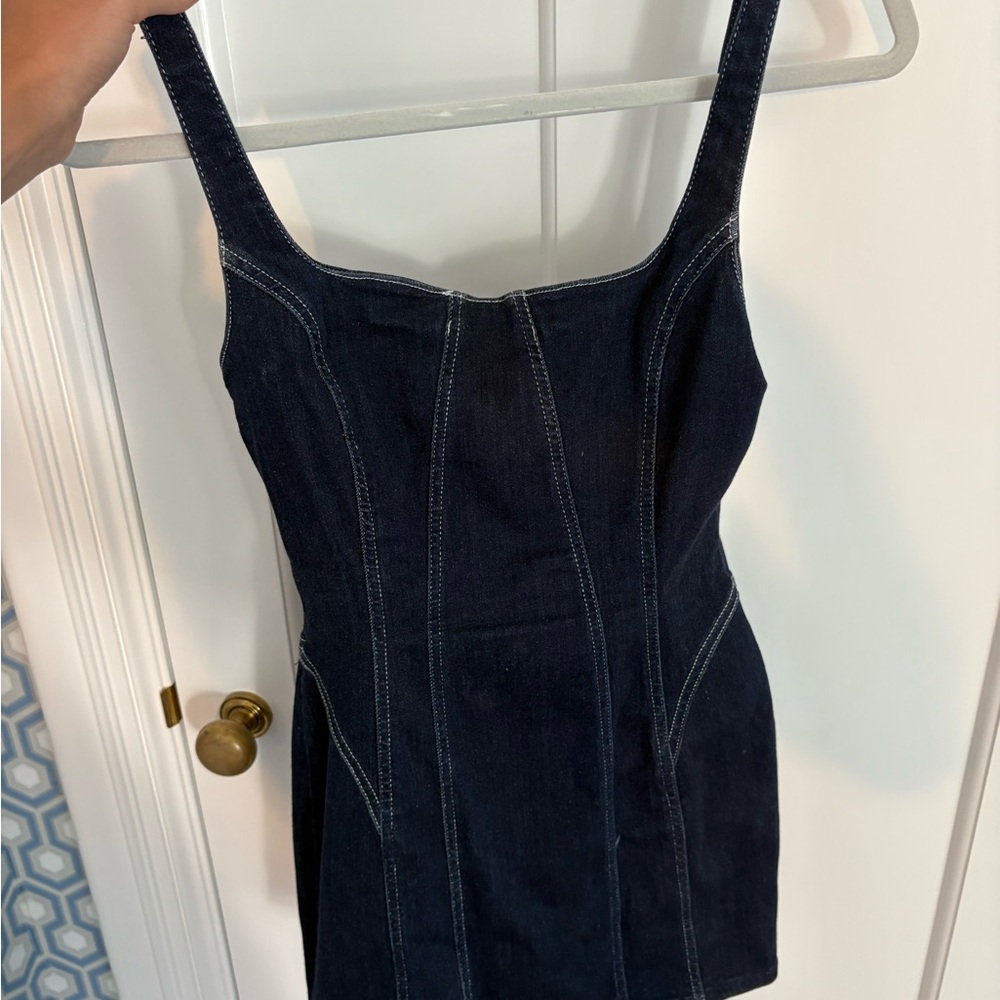 Zara Charcoal Denim Jacket